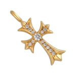 スモールCHクロスwペイル 22Kパヴェダイヤ