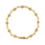 22KタイニーE CHプラスブレスレット