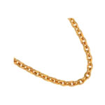 ペーパーチェーンネックレス 20インチ22K