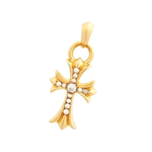 タイニーフィリグリークロス 22Kパヴェダイヤ